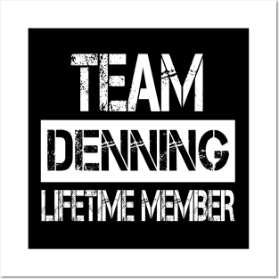 Denning Name Team Denning Lifetime Member Posters and Art